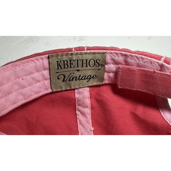 Dog Mom Hat Women’s Pink Adjustable StrapBack Rip Distressed Pet Dog Lover’s Cap - Picture 6 of 7